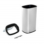 Automatisk Soptunna 50L Med Sensor Rostfritt stål 33 x 25 x 84 cm