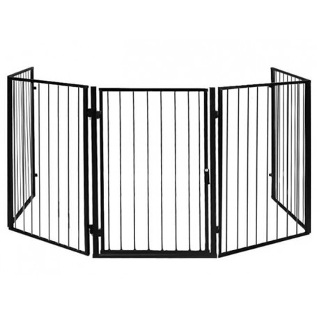 Skyddsgrind för Kamin / Öppen Spis 304 x 74,5 cm
