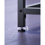 Skrivbord 120 x 60 x 75 cm Svart Industriell design