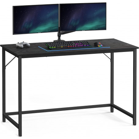 Skrivbord 120 x 60 x 75 cm Svart Industriell design