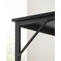 Skrivbord 100 x 50 x 75 cm Svart Industriell Design