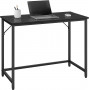 Skrivbord 100 x 50 x 75 cm Svart Industriell Design