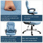 Ergonomisk Kontorsstol Ljusblå