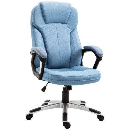 Ergonomisk Kontorsstol Ljusblå