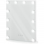 Hollywood 12 LED Sminkspegel Justerbar belysning 42 x 14 x 51cm