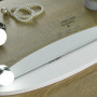Hollywood 12 LED Sminkspegel Justerbar belysning 42 x 14 x 51cm