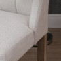 Barstol 2-Pack Vadderad Grå / Brun Sitshöjd 67 cm
