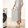 Tvättkorg Ställ 3 Fack 3 x 38 L - 92.5 x 33 x 72 cm vit