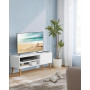 TV-skåp Retro Vit upp till 55 tum 120 x40 x 49 cm