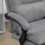 Ergonomisk Kontorsstol med Massage och Värmefunktion Grå