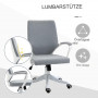 Ergonomisk Kontorsstol Grå / Vit