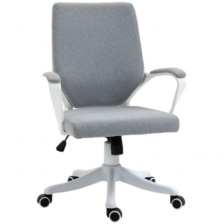 Ergonomisk Kontorsstol Grå / Vit