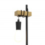 Bordslampa Industriell Höjdjusterbar Metall Svart, H, 50 cm