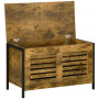 Förvaring Kista Industriell Design Vintage Brun  80 x 40 x 49 cm
