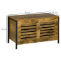 Förvaring Kista Industriell Design Vintage Brun  80 x 40 x 49 cm