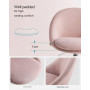 Kontorsstol Skumstoppning Rosa / Vit