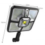 Solcellslampa Utomhus 220 Dioder