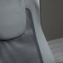Kontorsstol Höjdjusterbar Ergonomisk Läder Grå