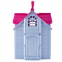 Dockhus med Figur och Möbler H. 24 cm