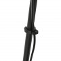 Golvlampa Tripod Metall Svart, H. 156 cm