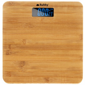 Badrumsvåg i Bambu 180 kg