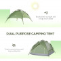 Campingtält - Tält 2 Vuxna + 1 Barn  210 x 210 x 140 cm