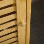 Badrumsskåp Bambu med En Justerbar Hylla 30 x 20 x 70 cm