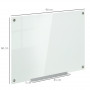 Glas Whiteboard Tavla Med Tillbehör 90 x 60 cm