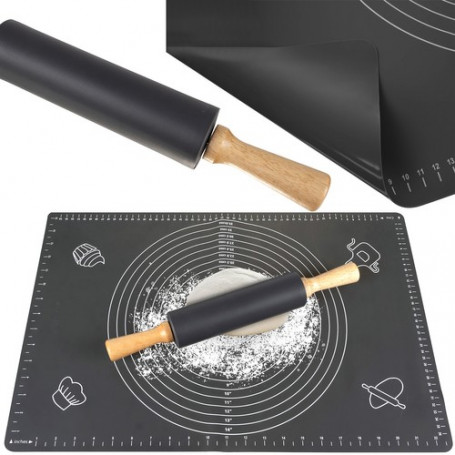 Silikon Kavel + Bakmatta Non-Stick
