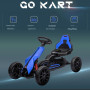 GoKart Trampbil För Barn 3-8 år Blå 100 x 58 x 59 cm