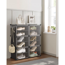 Kubförvaring DIY Stapelbara 6-Fack med Dörr à 30 x 40 x 30 cm