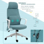 Ergonomisk Kontorsstol med Massagekudde Blå