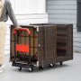 Hopfällbart Transportvagn 150 kg Flakvagn 70 x 52 cm