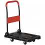 Hopfällbart Transportvagn 150 kg Flakvagn 70 x 52 cm