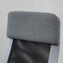 Ergonomisk Kontorsstol med Nackstöd Nordic Style - Ljusgrå