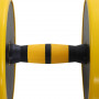 3-i-1 Hantelset 25 kg med 3 st Pinnar, Justerbar, Gul