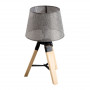 Bordslampa Stativ Grå / Trä H, 45 cm