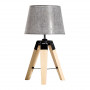 Bordslampa Stativ Grå / Trä H, 45 cm