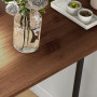 Barbord Köksbänk Industridesign 3 Hyllplan 120 x 40 x 105 cm Svart - Brun