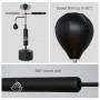 Stående Boxningsställning med 2 Speed ​​​​Balls med Reflexstång, 160-230 cm Höjdjusterbar