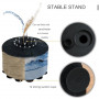 Stående Boxningsställning med 2 Speed ​​​​Balls med Reflexstång, 160-230 cm Höjdjusterbar
