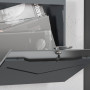 Brevlåda i Modern Design Väderbeständig 37 x 10,5 x 37 cm Grå