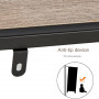 Konsolbord Industriell  Greige Svart Flera-nivåer 120 x 32 x 95 cm