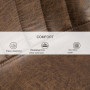 Barstolar x2 Set Höj- och Sänkbar Brun - Svart H. 59 - 80 cm