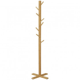 Tamburmajor Natur Trä 8 krokar H. 178 cm