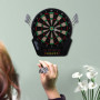Darttavla Elektronisk Dart-set med LED-display, Automatisk Poängsättning , 6 Pilar