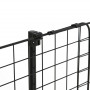 Hundgaller till Bil Metall Svart Justerbar (91-152) x 30 cm