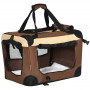Transportväska För Husdjur 50,5 x 33,5 x 35 cm Brun - Beige