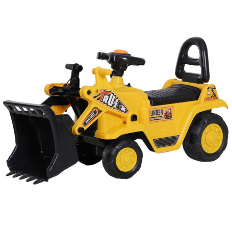 Gåbil Sparkbil Bulldozer 3-i-1 Med Skopa & Lagring – 80×26,5×39 Cm,...