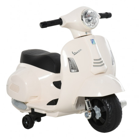 Elmotorcykel för Barn VESPA Vit 18-36 Månader